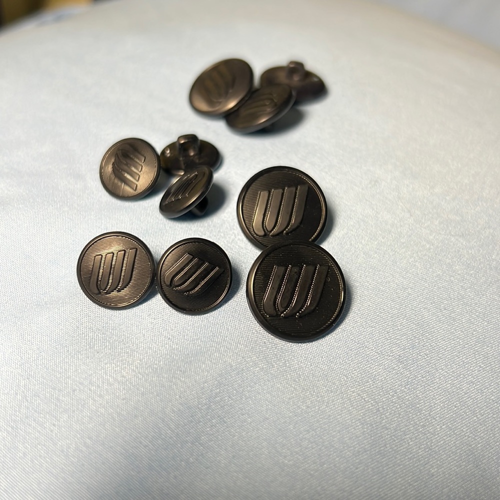 United Airlines Vintage Buttons.
